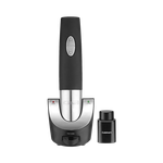 Cuisinart Cordless Rechargeable Wine Opener Set Black Product Image