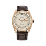 Citizen Men's Classic Brown Leather Strap Watch Product Image