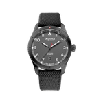 Alpina Men's Startimer Pilot Automatic Gray Rubber Strap Watch Product Image