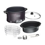 2-in-1 Indoor Smoker & Slow Cooker Product Image