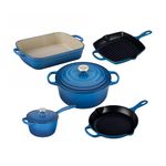 7pc Signature Cast Iron Cookware Set Marseille Product Image