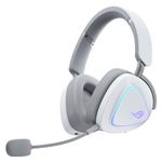 ASUS - ROG Delta II Wireless Gaming Headset for PC/Mac, Xbox, PS5, PS4 and Switch - White Product Image