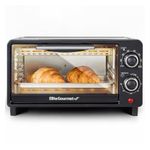 4 Slice Toaster Oven Black Product Image