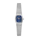 Ladies Goddess of Time Silver-Tone Stainless Steel Mesh Watch Sodalite Dial Product Image