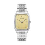 Mens Tony Bennett We Are All Here Silver-Tone SS Watch Champagne Dial Product Image