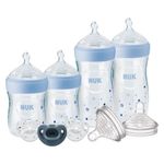 Simply Natural 9pc Bottle Gift Set w/ SafeTemp Blue Stars Product Image