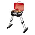 Petit Gourmet Portable Gas Grill with VersaStand Red Product Image
