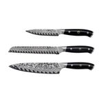 Compass Damascus 3pc Starter Knife Set Product Image