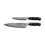 Compass Damascus 2pc Knife Set Product Image