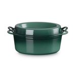 7.75qt Traditional Cast Iron Oval Doufeu Artichaut Product Image