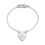 Gucci Trademark Bracelet with Heart Pendant Product Image