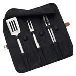 BBQ 4pc Stainless Steel Grill Tool Set Product Image