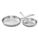 Spirit 3-Ply 2pc Stainless Steel Fry Pan Set Product Image