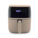 5.3qt Digital One Touch Air Fryer Taupe Product Image