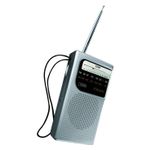 Coby Pocket-Size Radio (Silver) Product Image