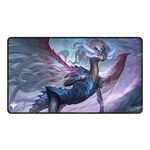 Ultra PRO - Tarkir Dragonstorm Shiko, Paragon of the Way Black Stitched Playmat for Magic: The Gathering Product Image