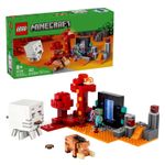 LEGO - Minecraft The Nether Portal Ambush Building Toy 21255 Product Image