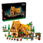 LEGO - Disney Snow White and the Seven Dwarfs’ Cottage Build and Display Set 43242 Product Image