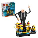 LEGO - Despicable Me 4 Brick-Built Gru and Minions Toy Figure Set 75582 Product Image