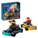 LEGO - City Go-Karts and Race Drivers Toy Set for Kids 60400 Product Image