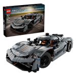 LEGO - Technic Koenigsegg Jesko Absolut Grey Hypercar Sport Car Building Toy 42173 Product Image