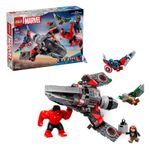 LEGO - Marvel Captain America vs. Red Hulk Battle Super Hero Toy with Minifigures 76292 Product Image