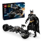 LEGO - DC Batman: Batman Construction Figure & the Bat-Pod Bike Action Toy 76273 Product Image
