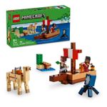 LEGO - Minecraft The Pirate Ship Voyage Boat Toy Playset 21259 Product Image