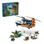 LEGO - City Jungle Explorer Helicopter at Base Camp Building Toy 60437 Product Image