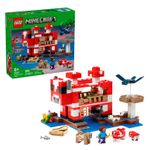 LEGO - Minecraft The Mooshroom House Building Toy 21270 Product Image