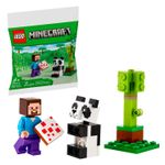 LEGO - Minecraft Steve and Baby Panda Building Set 30672 Product Image
