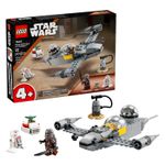 LEGO - Star Wars: The Mandalorian Mando and Grogu's N-1 Starfighter Building Toy 75410 Product Image