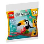 LEGO - Creator 3 in 1 Tropical Toucan Building Set 30688 Product Image