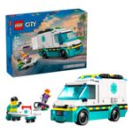 LEGO - City Emergency Ambulance Building Toy 60451 Product Image