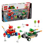 LEGO - Super Mario: Mario Kart Baby Mario vs. Baby Luigi Building Toy 72034 Product Image