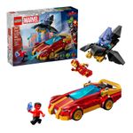 LEGO - Marvel Iron Man Car & Black Panther vs. Red Hulk Super Hero Building Toy 76310 Product Image