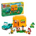 LEGO - Animal Crossing Leif's Caravan & Garden Shop Building Toy 77054 Product Image