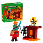 LEGO - Minecraft The Nether Lava Battle Building Toy 21266 Product Image