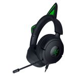Razer - Kraken Kitty V3 X Wired Gaming Headset for PC, PlayStation, Nintendo Switch, Steam Deck, and Smartphone - Black Product Image