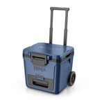 FrostVault 30qt Wheeled Cooler w/ Cold Dry Zone Lakeshore Blue Product Image