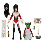 NECA - Elvira 8” Clothed Action Figure Very Scary Xmas Elvira Product Image