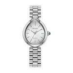 Ladies Citizen L Rainell Eco-Drive Silver-Tone SS Teardop Watch Silver Dial Product Image