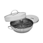 Resto 4pc Stainless Steel Stovetop Smoker Set Product Image