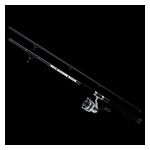 D-Wave Saltwater Spinning Rod & Reel Combo Black & White 7ft Rod Product Image