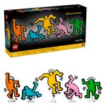 LEGO - Art Keith Haring – Dancing Figures Building Set 31216 Product Image
