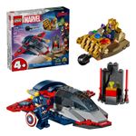 LEGO - Marvel Captain America vs. Thanos Kids Toy 76319 Product Image