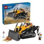 LEGO - City Yellow Bulldozer Construction Site 60466 Product Image