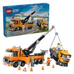 LEGO - City Heavy-Duty Recovery Tow Truck with Crane 60467 Product Image