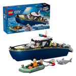 LEGO - City Police Boat Chase Building Toy 60456 Product Image