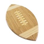 Football Shaped Bamboo Cutting/Serving Board Product Image